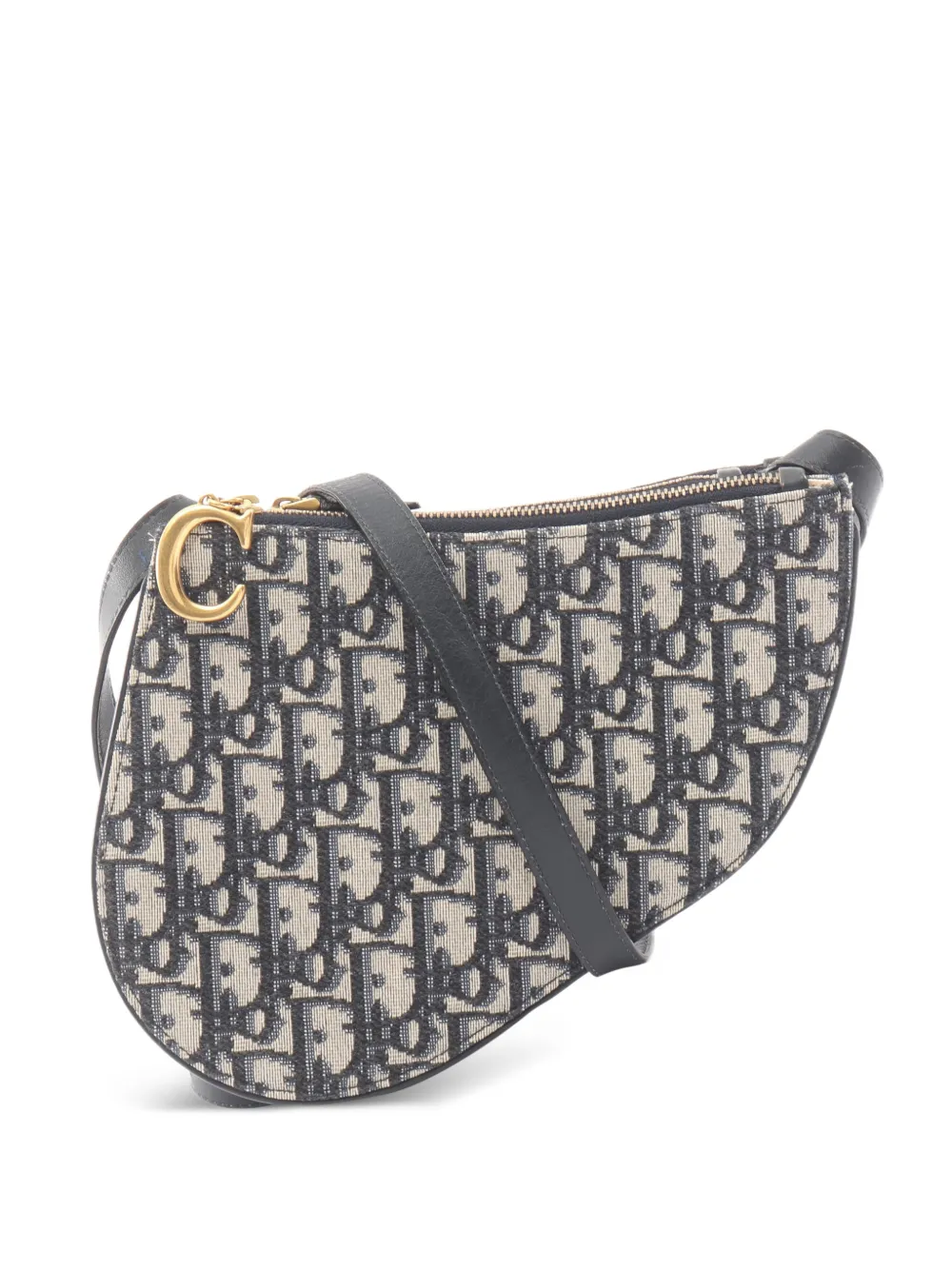 Christian Dior Pre-Owned 2010s Saddle Rodeo crossbody bag - Blue