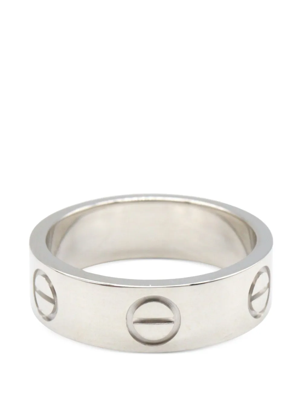 Cartier 2010 Love screw-detail ring - Silber