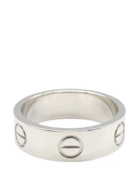 Cartier 2010 Love ring met schroefdetail