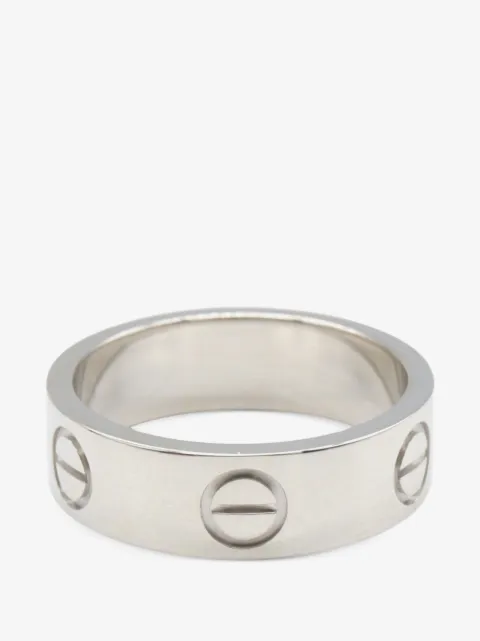 Cartier 2010 Love screw-detail ring