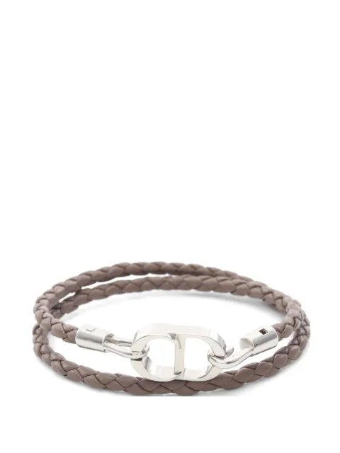 Christian Dior Pre-Owned 2020s CD Icon braided bracelet