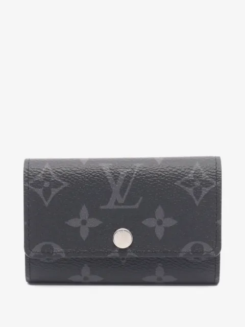 Louis Vuitton Pre-Owned 2010s Monogram Eclipse Multicle 6 key case
