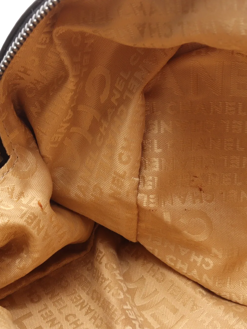 CHANEL Pre-Owned 2003-2004 mini-shopper met Coco-logo Zwart