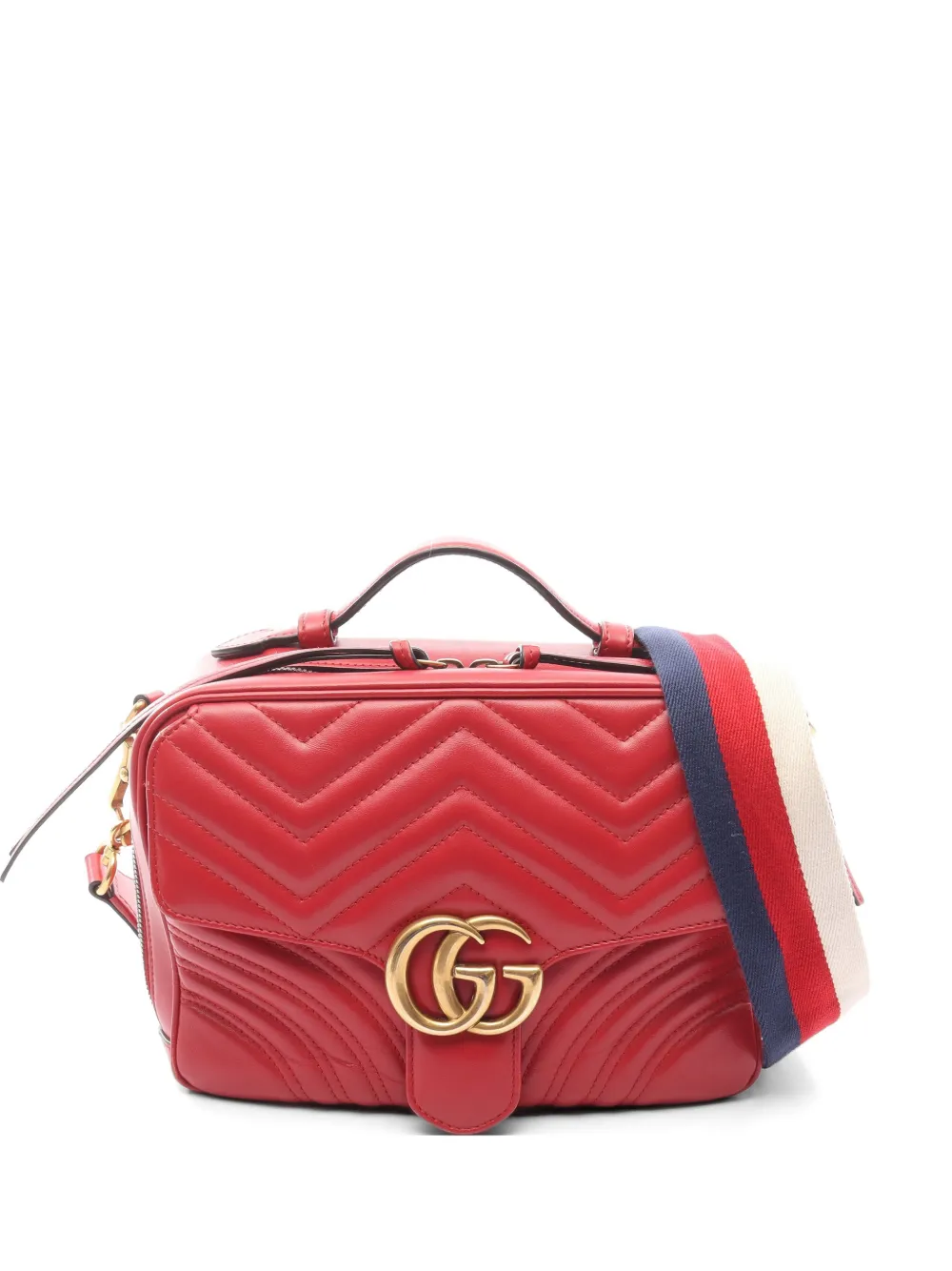 Gucci Pre-Owned GG Marmont handbag - Rosso