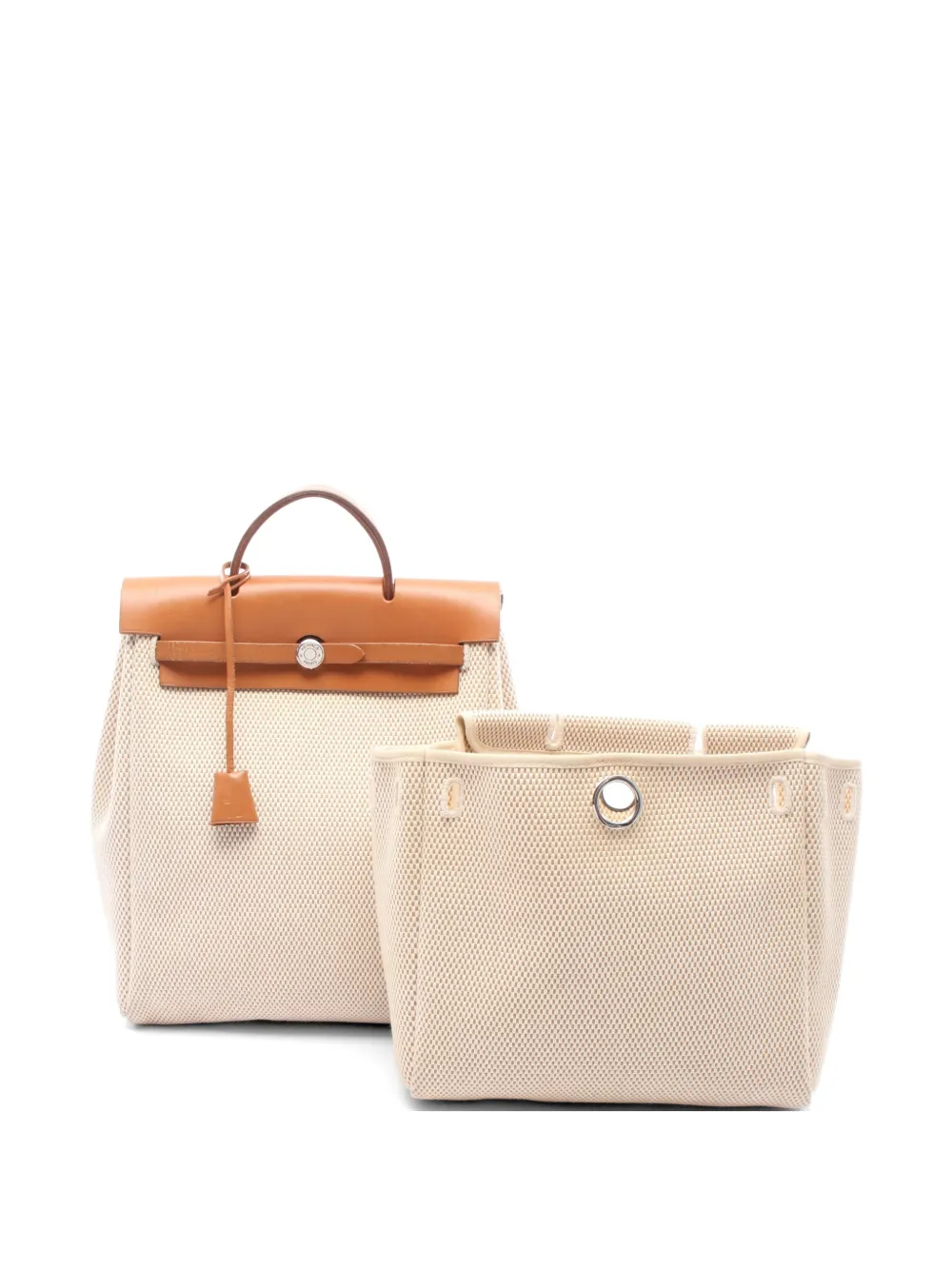 Hermès Pre-Owned 2001 Herbag backpack - Toni neutri