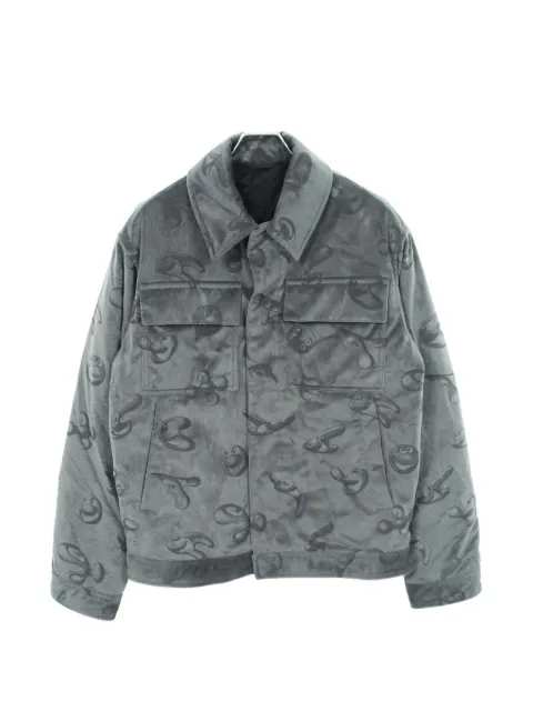 Christian Dior Pre-Owned x Kenny Scharf 2010s corduroy jacket