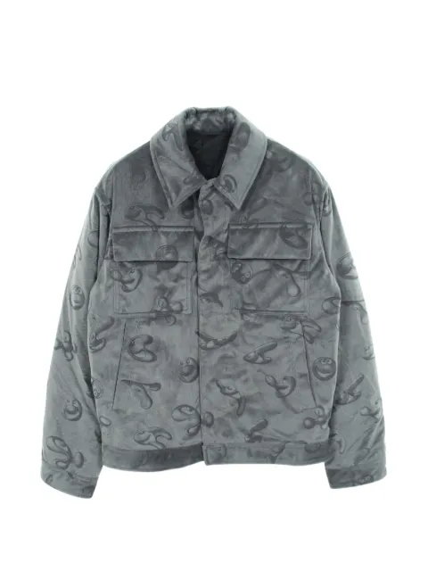 Christian Dior Pre-Owned x Kenny Scharf 2010s corduroy jacket