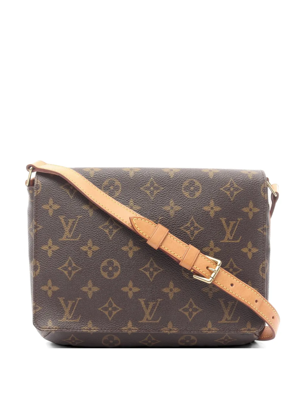 Louis Vuitton Pre-Owned 2000 Musette Tango monogram shoulder bag - Braun