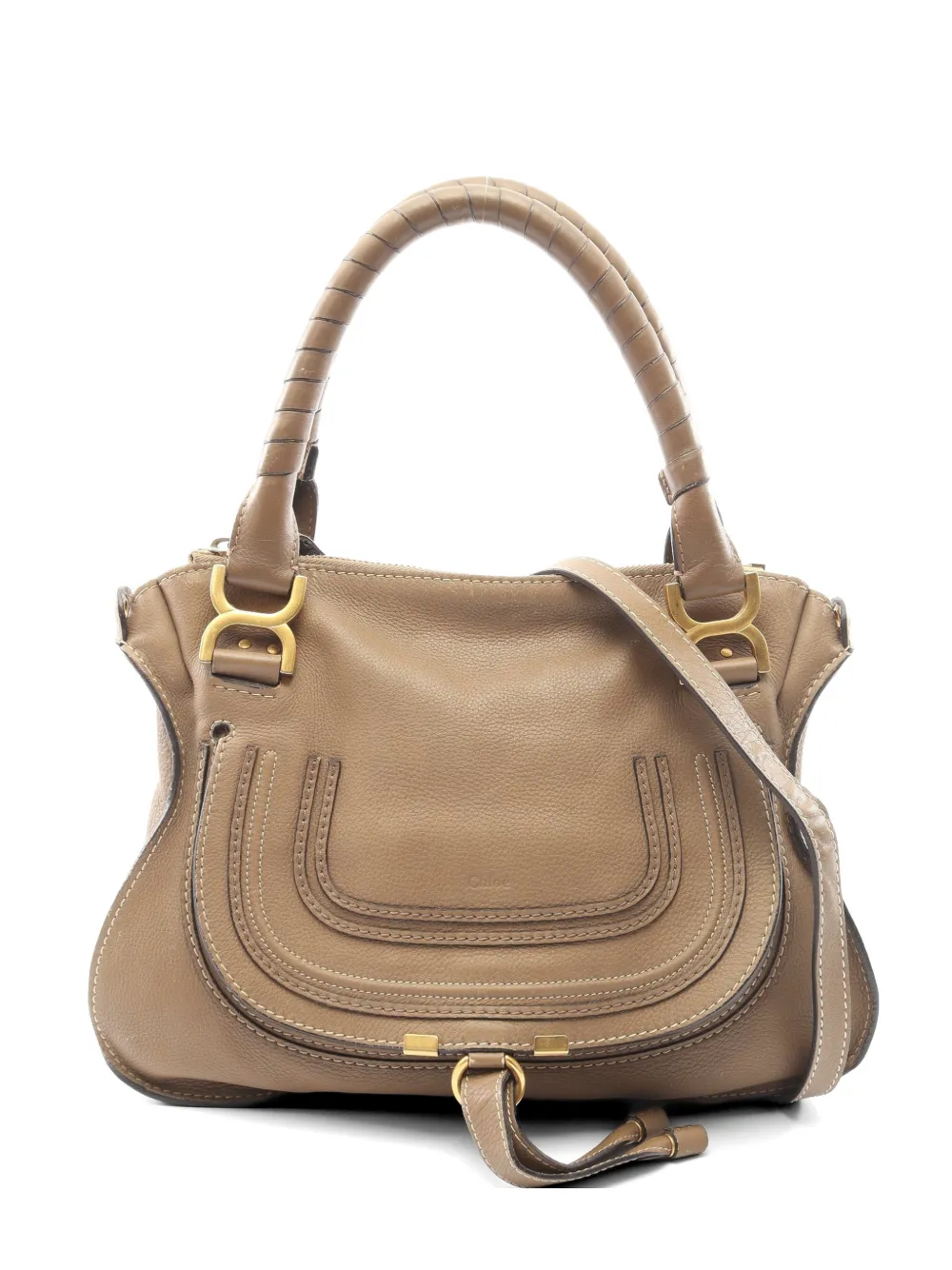 Chloé Pre-Owned 2000s Marcie handbag - Marrone