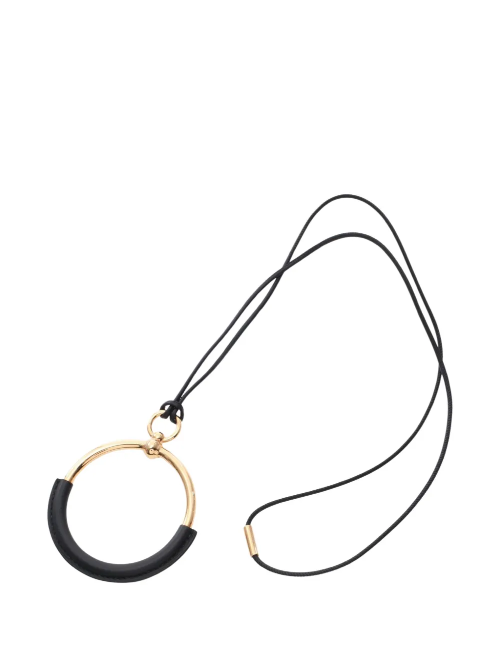 Hermès Pre-Owned 2010s Loop Gran necklace - Oro