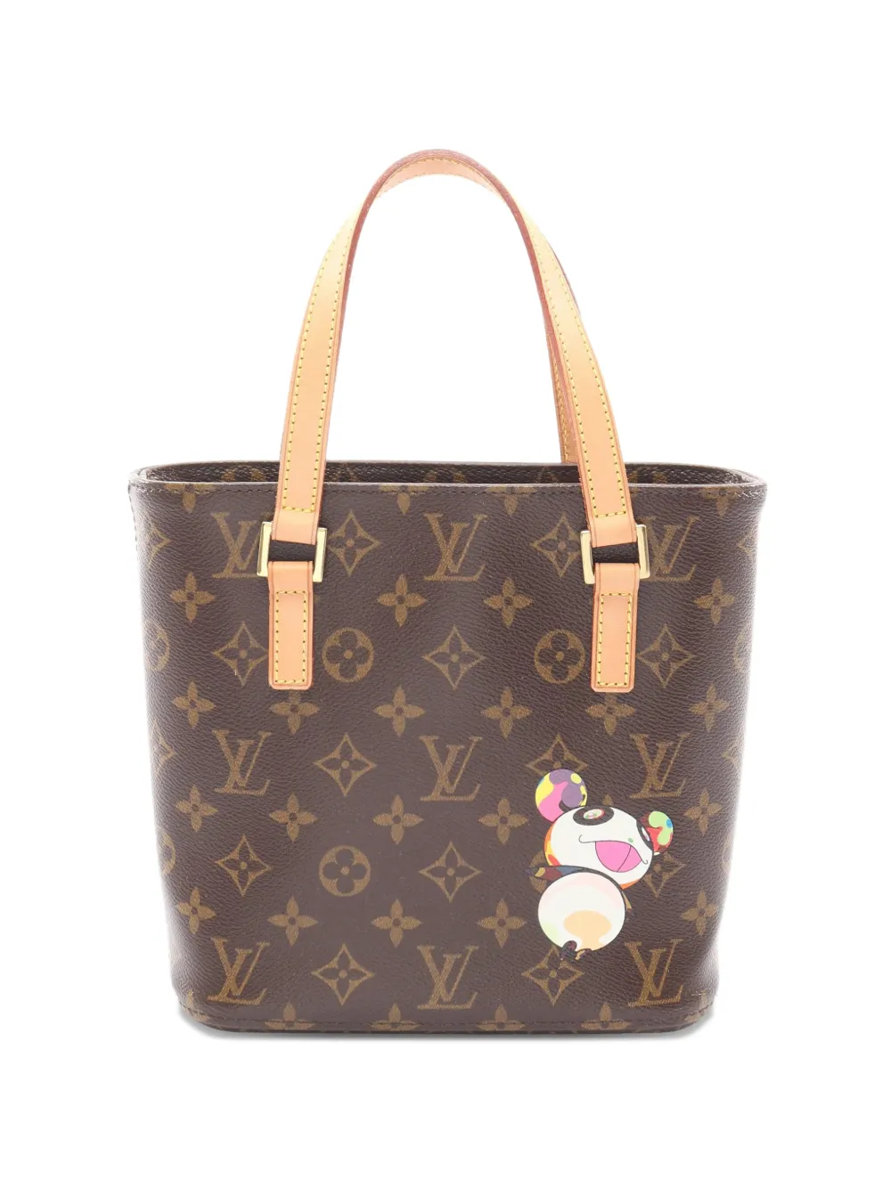 Louis Vuitton Pre-Owned x Takashi Murakami 2004 Vavin PM Monogram Panda totebag - Marrone