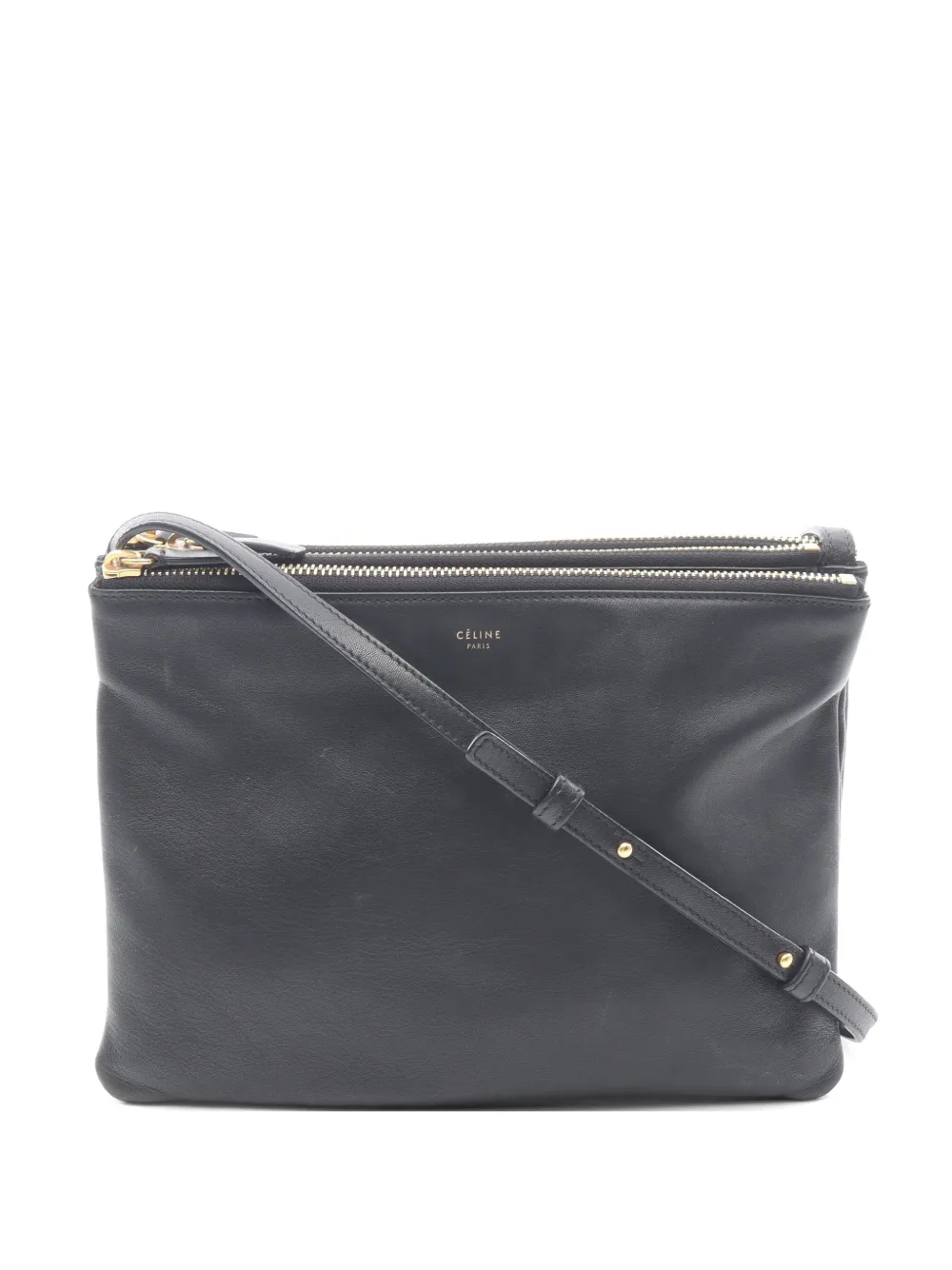 Celine Pre-Owned 2000s Trio Large shoulder bag - Black