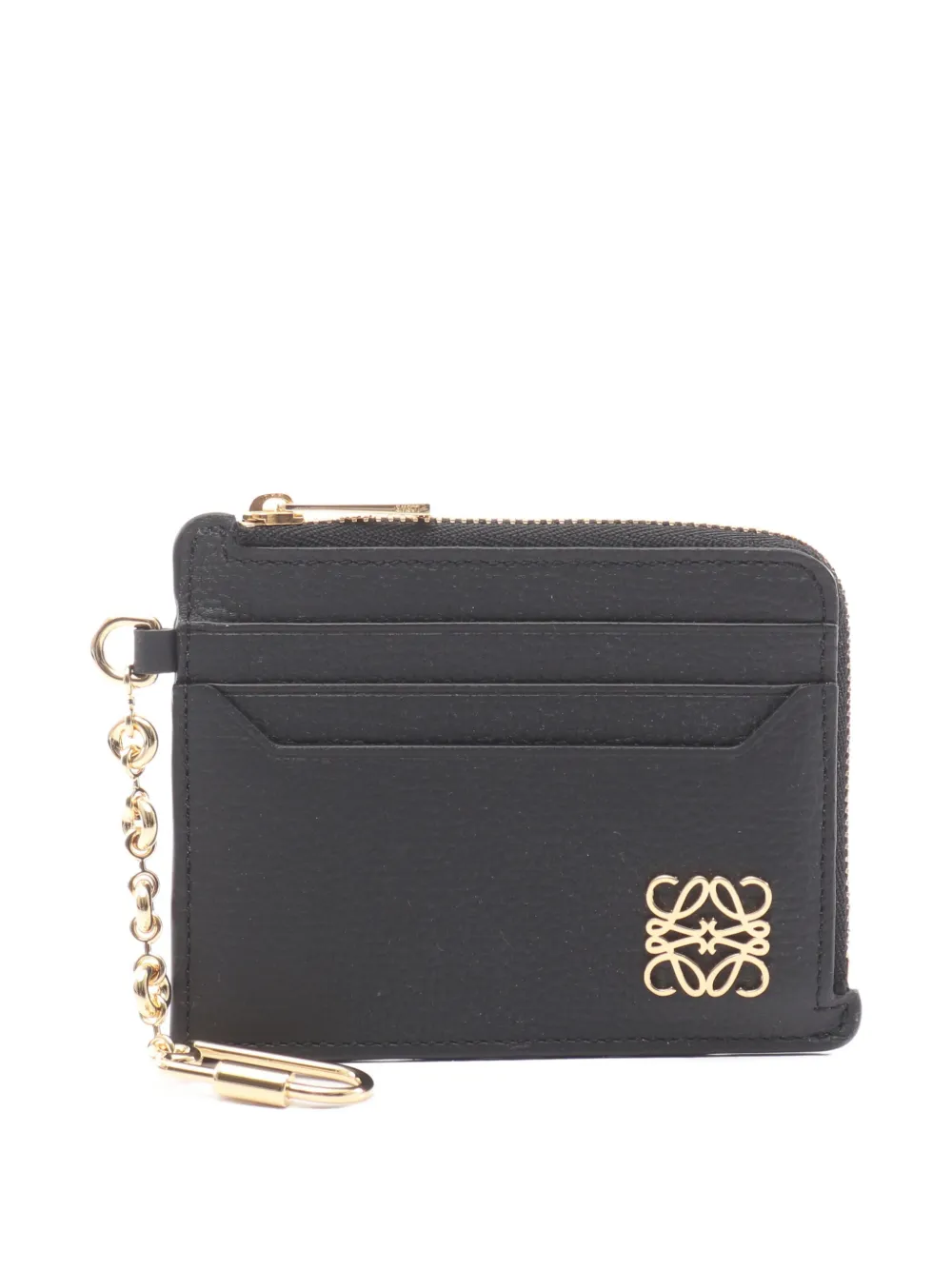 Loewe Pre-Owned Anagram Square card holder - Nero