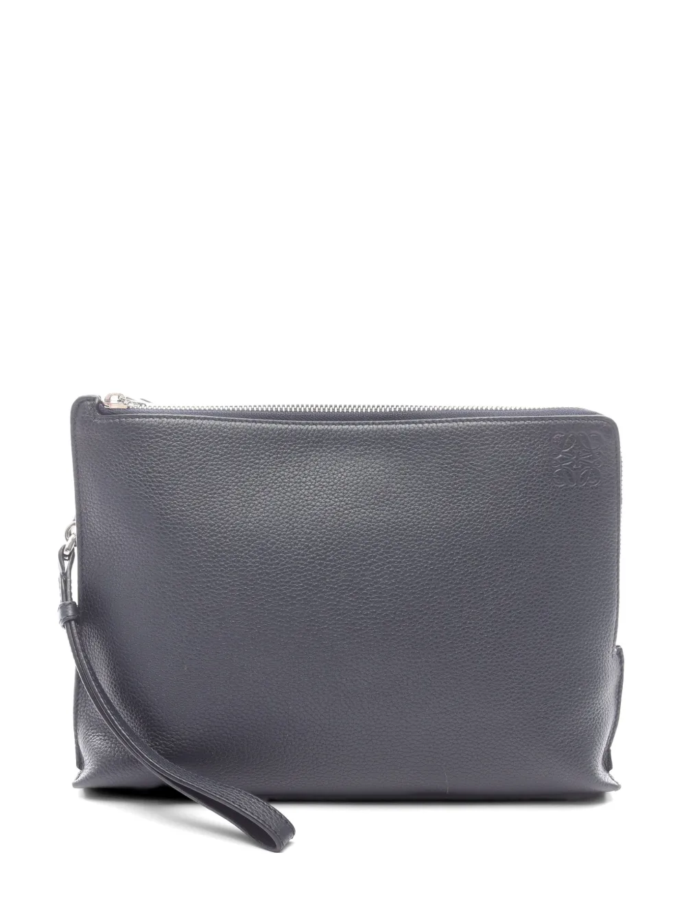 Loewe Pre-Owned 2000s Anagram clutch bag - Blu