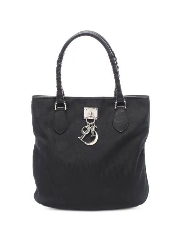 Christian Dior Pre-Owned トロッター ハンドバッグ | ブラック