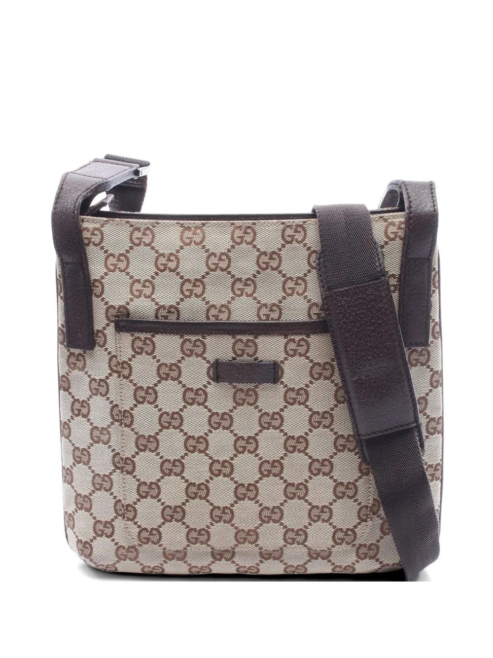 Gucci Pre-Owned GG canvas shoulder bag - Nude