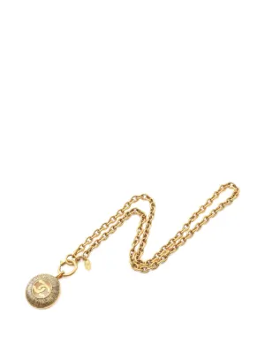 CHANEL Pre-Owned 1995 ココマーク ハートペンダント ネックレス