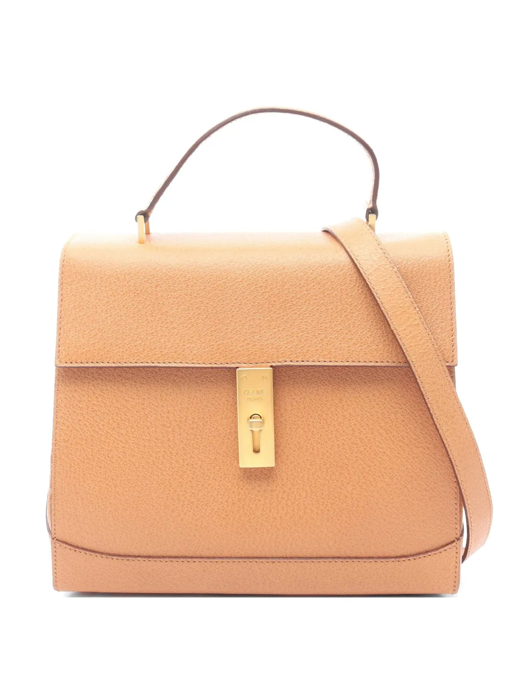 Celine Pre-Owned 2000s turn-lock handbag - Neutrals