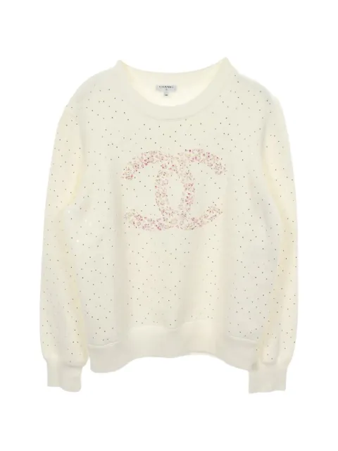 CHANEL Pre-Owned 1986-1988 Coco Mark sweatshirt