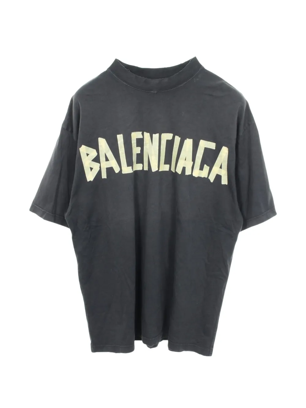 Balenciaga Pre-Owned Tape Type distressed T-shirt - Schwarz