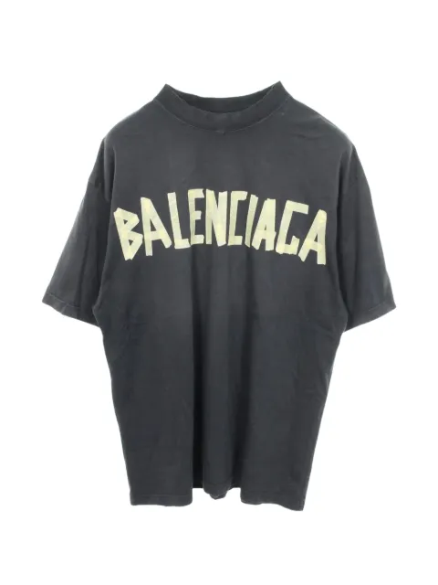 Balenciaga Pre-Owned Tape Type distressed T-shirt