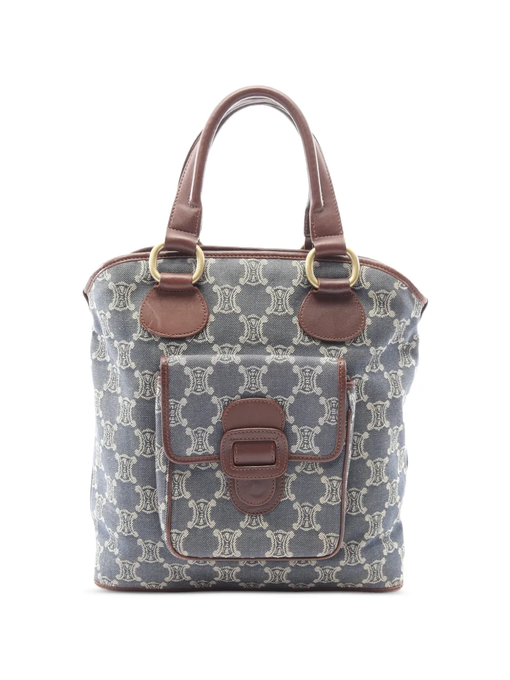 Celine Pre-Owned 2000s Macadam tote bag - Blu