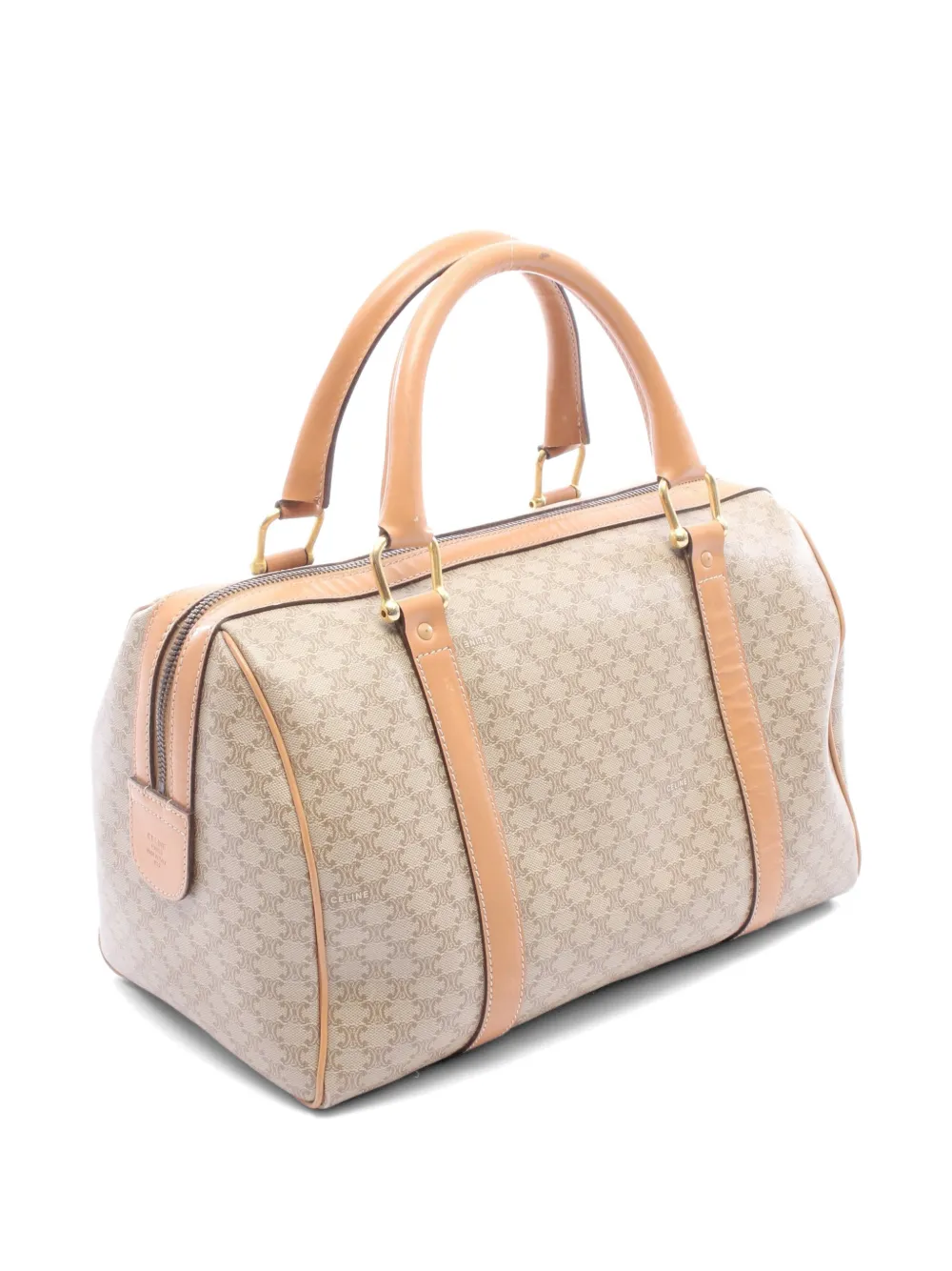  Celine Pre-owned Bolso Shopper Macadam Boston Mini 2000 - Neutro 