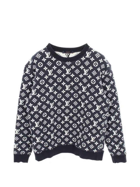 Louis Vuitton Pre-Owned 2010s Monogram jacquard sweater