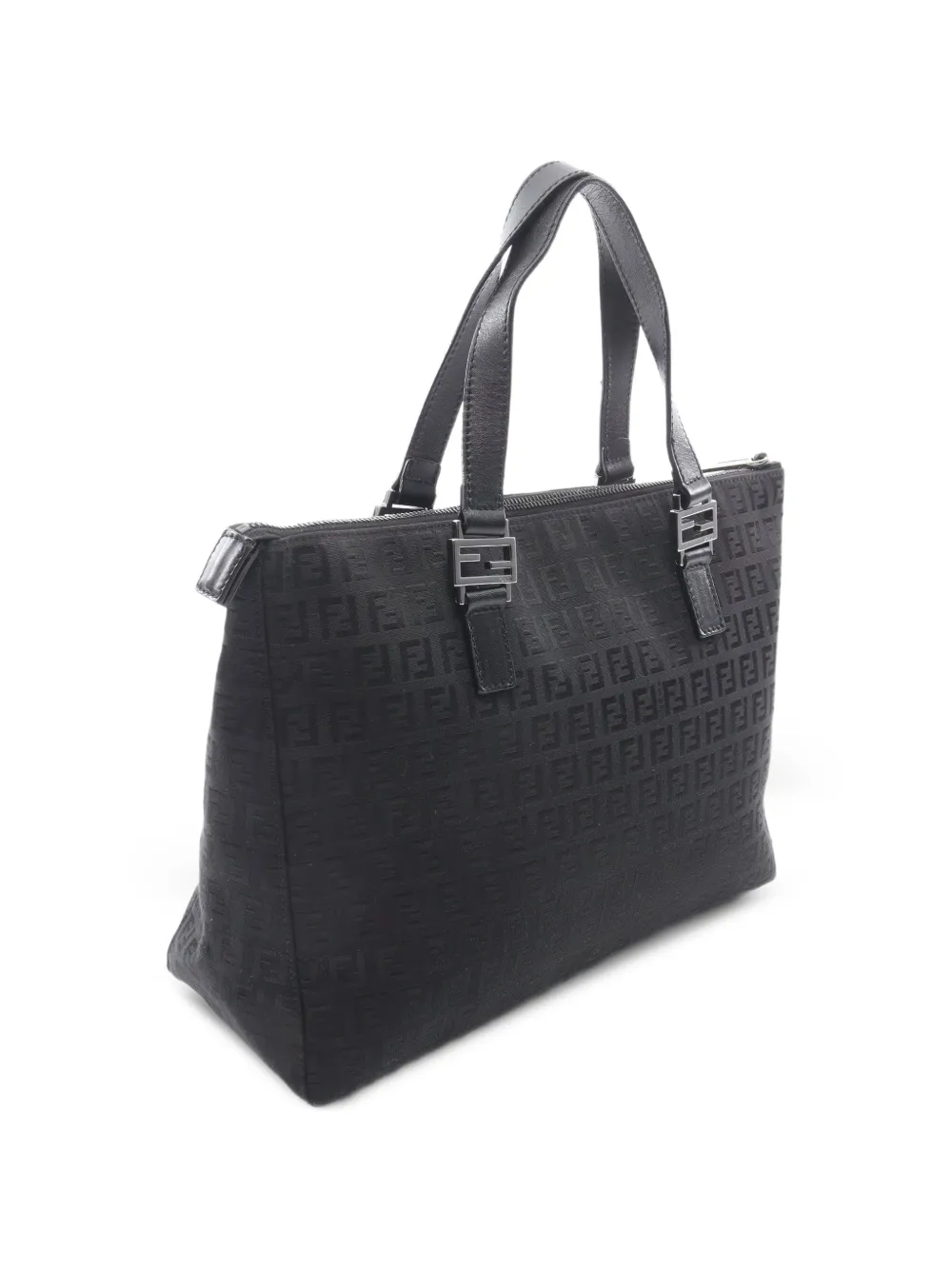  Fendi Pre-owned Bolso Shopper Zucchino Con Logo Ff 2010 - Negro 