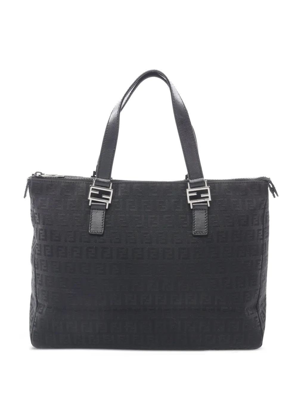 Fendi Pre-Owned 2010s Zucchino FF-logo tote bag - Schwarz