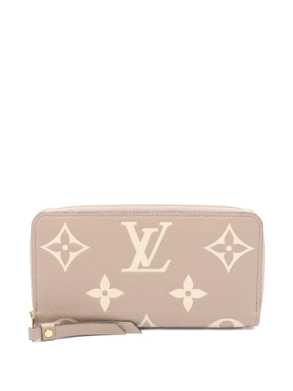 Louis Vuitton Pre-Owned 2010s Monogram Empreinte Zippy wallet - Toni neutri