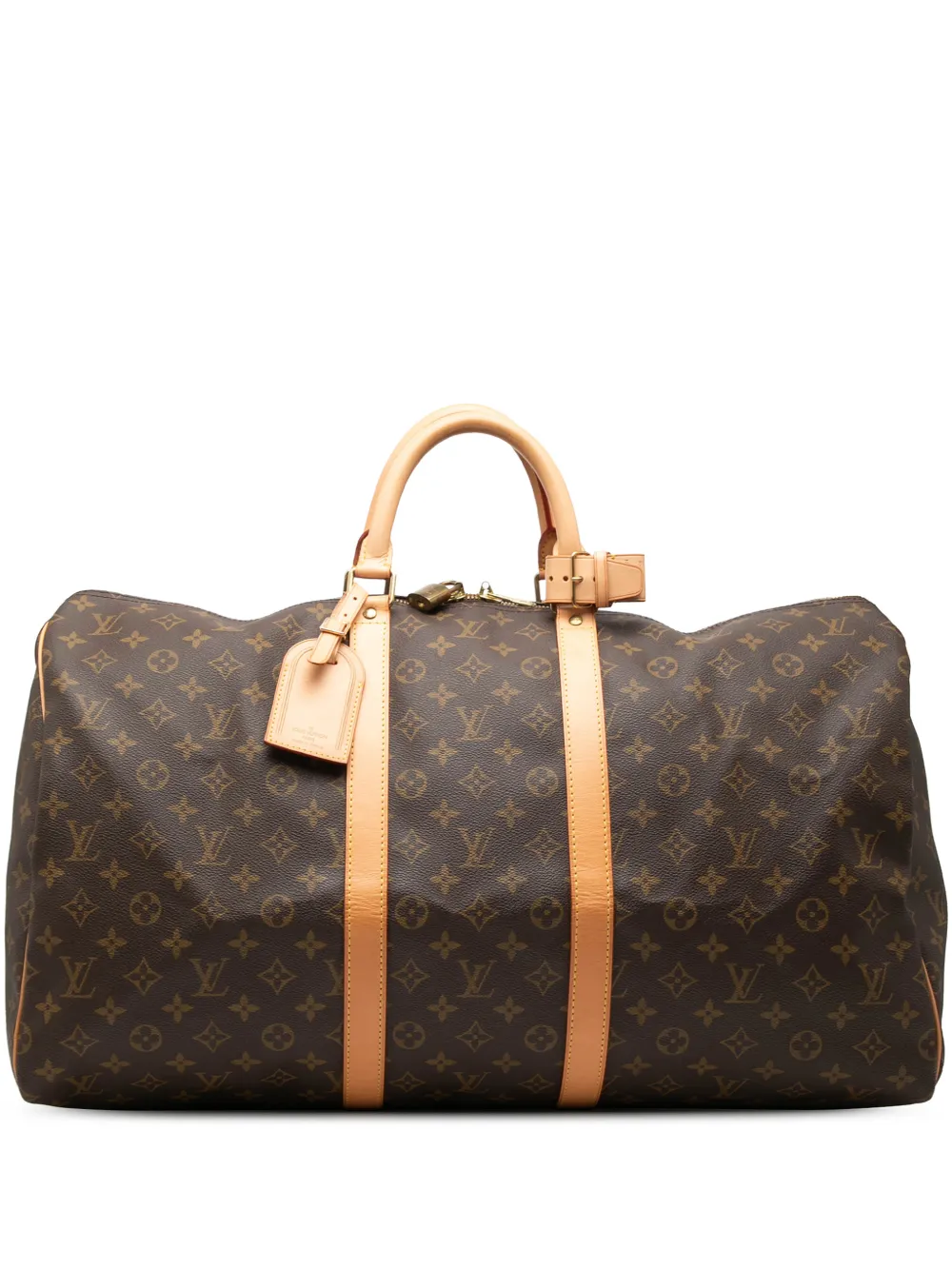 Louis Vuitton Pre-Owned 1999 Monogram Keepall 55 travel bag - Marrone