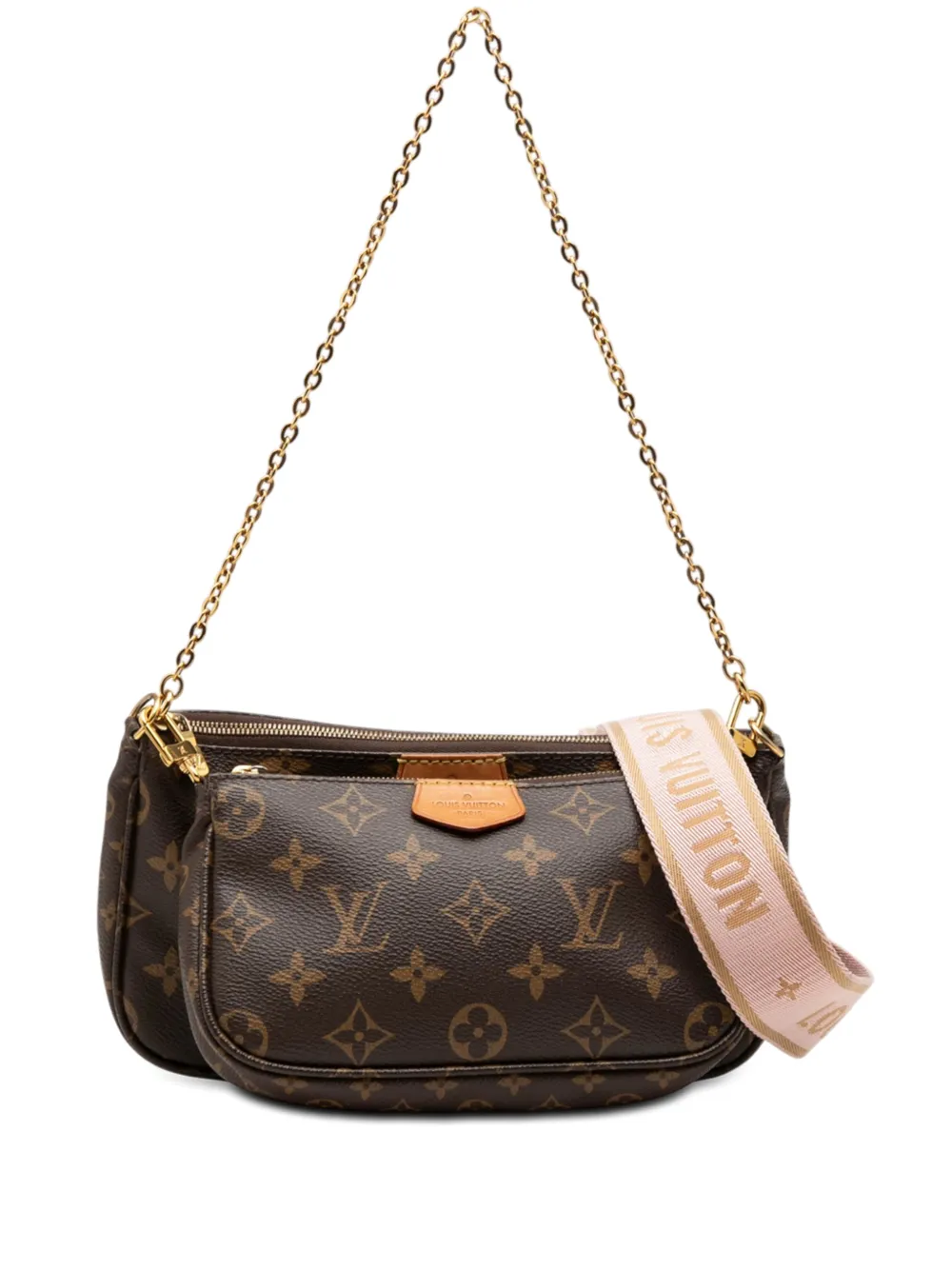 Louis Vuitton Pre-Owned 2021-2026 Monogram Multi Pochette Accessoires satchel - Marrone