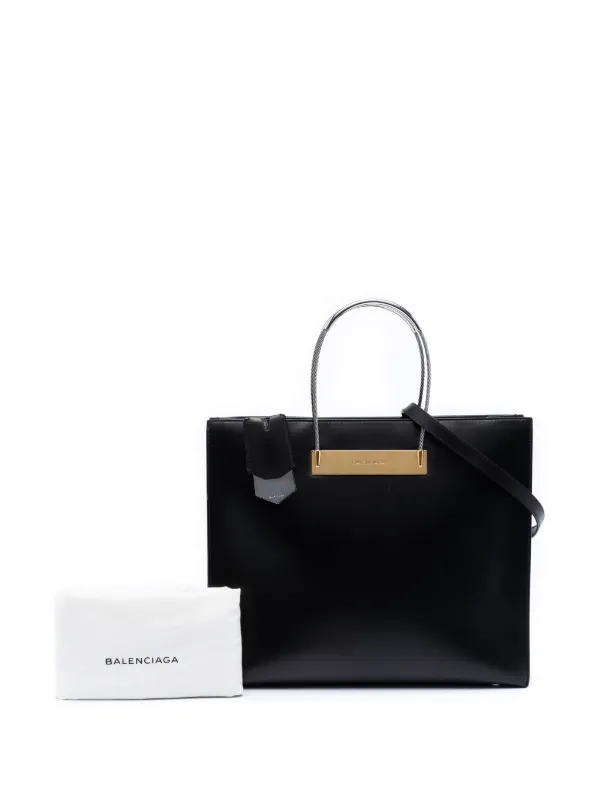 Balenciaga Pre-Owned 2015 スモール レザー ケーブル ショッパー