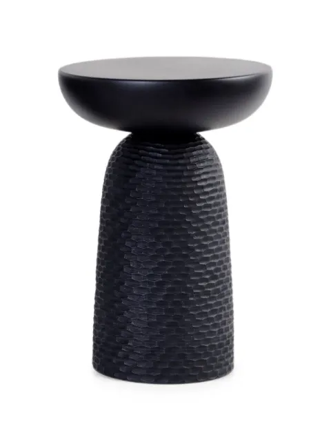 Zanat Nera hand-carved stool
