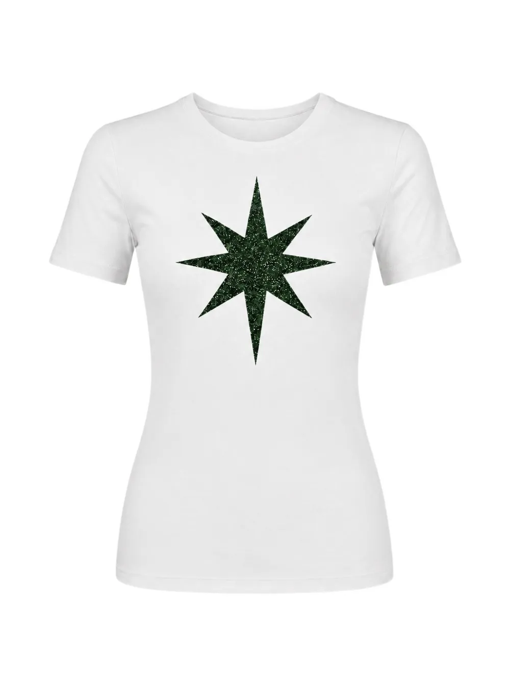 Madison.Maison x On/Off Essentials star-print T-shirt - Weiß