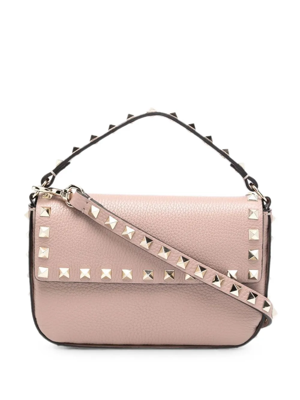 Valentino Garavani Rockstud shoulder bag - Rosa