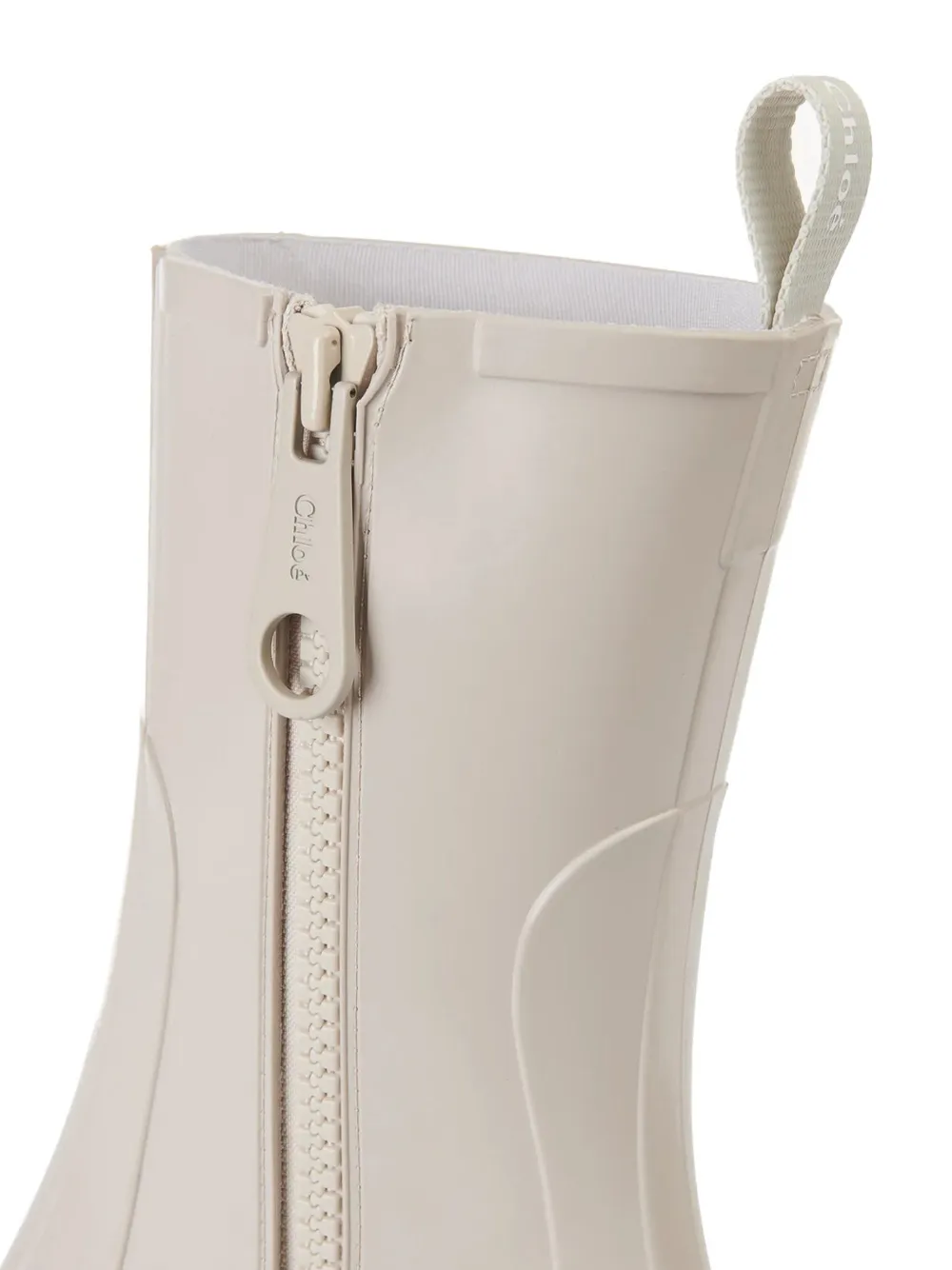 Chloé Betty rain boots Beige