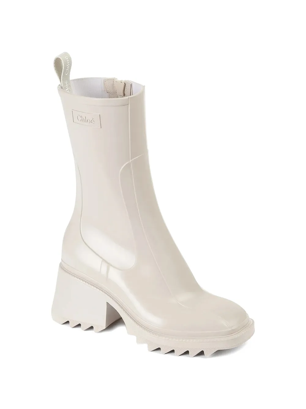 Chloé Betty rain boots Beige