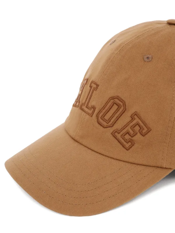Chloé logo-embroidered Cap | Neutrals | FARFETCH display picture 2