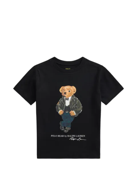POLO RALPH LAUREN KIDS Polo Bear cotton T-shirt