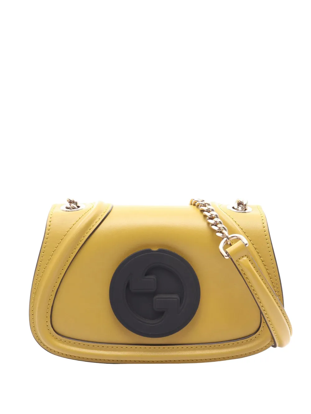 Gucci Pre-Owned 2016-2026 Small Bicolor Leather Blondie crossbody bag - Giallo