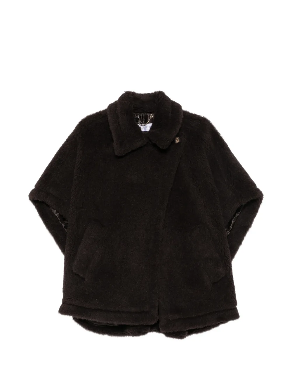 Max Mara Tebe Teddy cape - Marron Max Mara Tebe Teddy cape - Marron