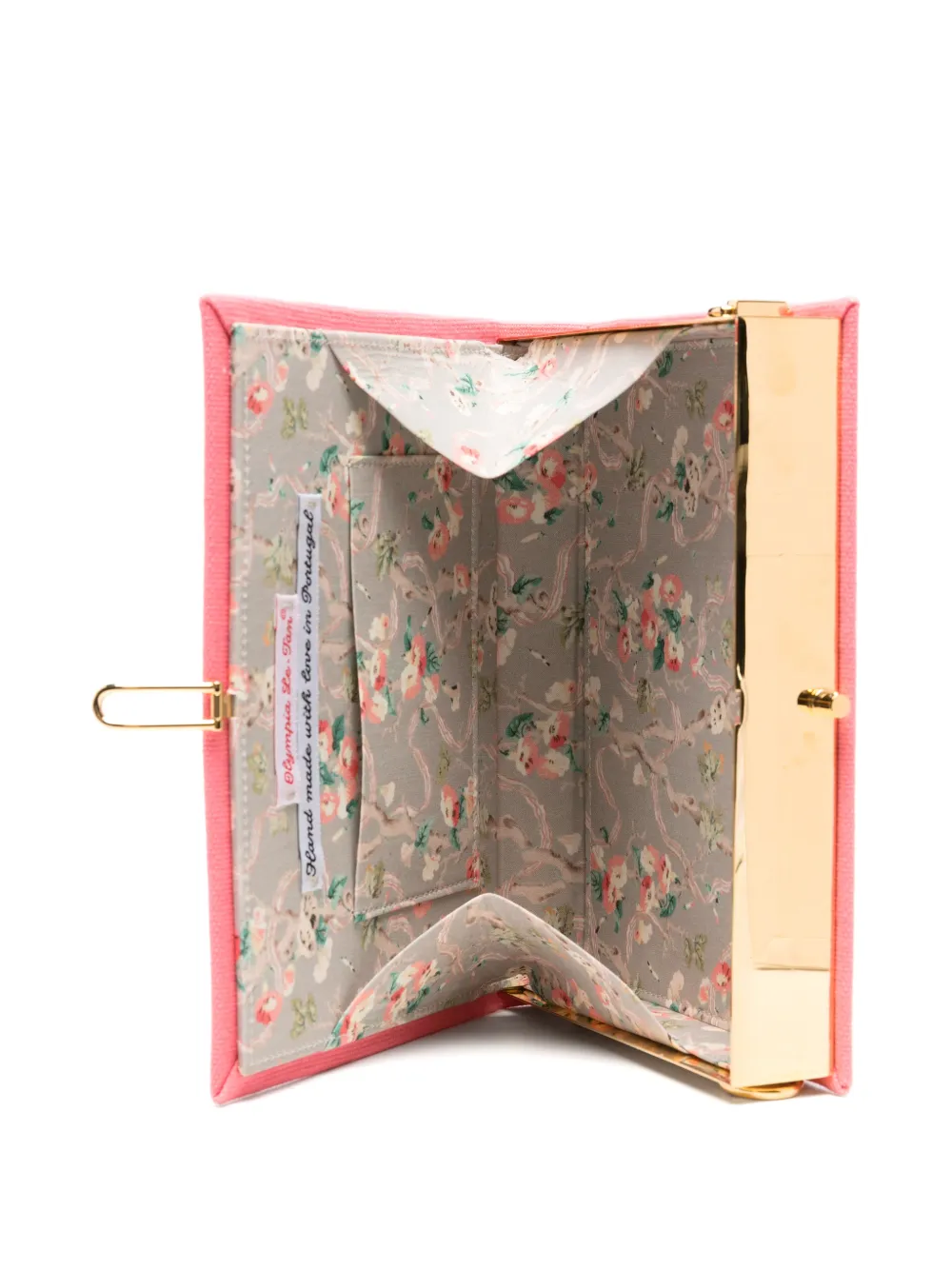 Olympia Le-Tan Cookie Monster's Fantastic Cookbook Strapped Bag in Pink, view 5