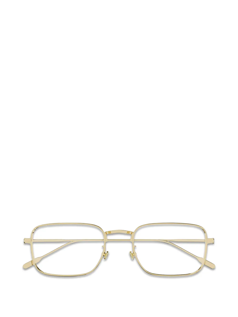 Montblanc rectangle-frame glasses - Oro