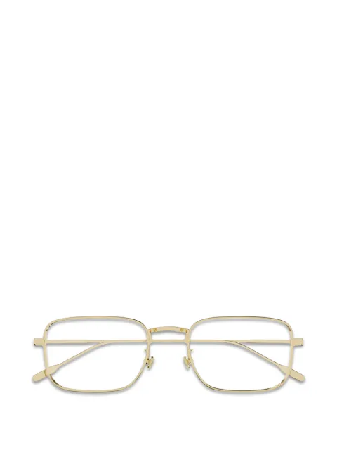 Montblanc lentes con armazón rectangular