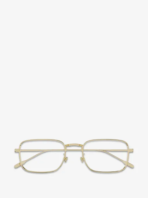 Montblanc rectangle-frame glasses