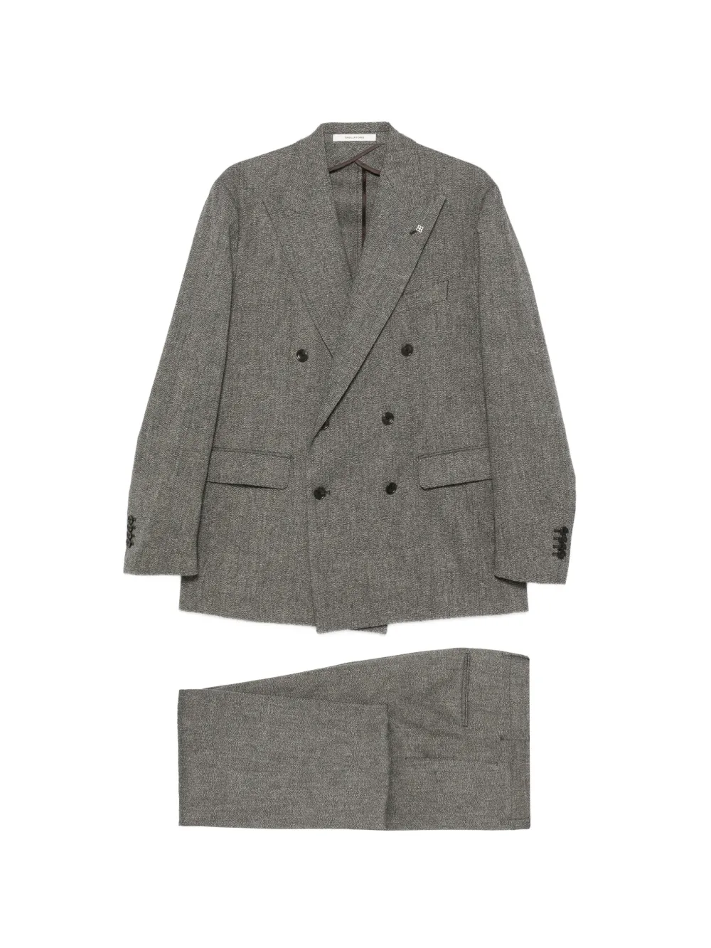 Tagliatore double-breasted suit - Grigio