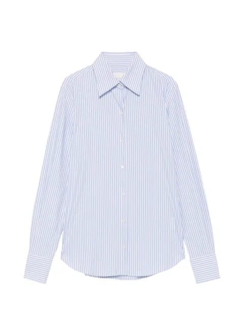 Xacus vertical-stripe shirt