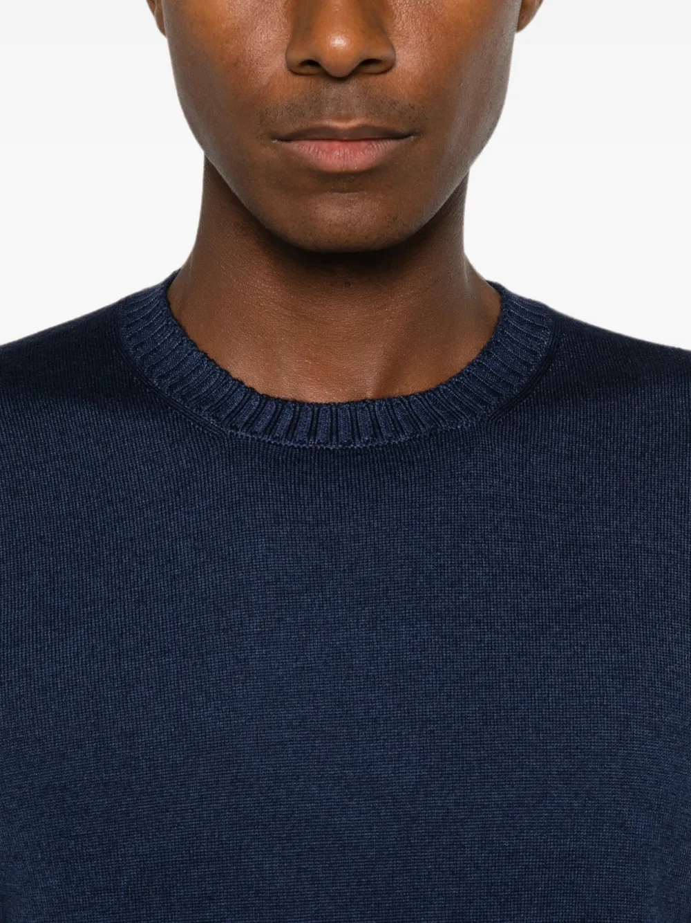 Fay Trui met hoge hals Blauw